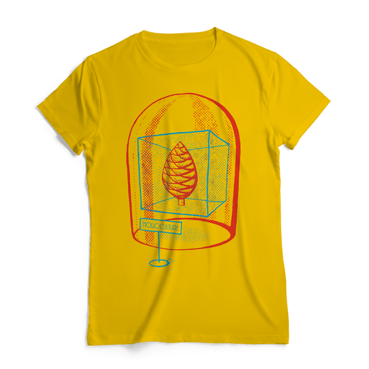 Pine Cone T-Shirt - Yellow